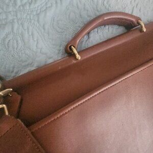 COACH Vintage Leather Briefcase Messenger